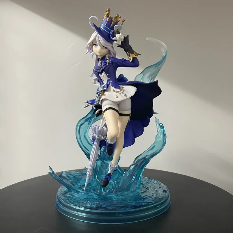 

24CM Genshin Impact Anime Figure Furina Action Figures Focalors Model Doll Furina De Fontaine Statue Doll Collection Toys Gifts
