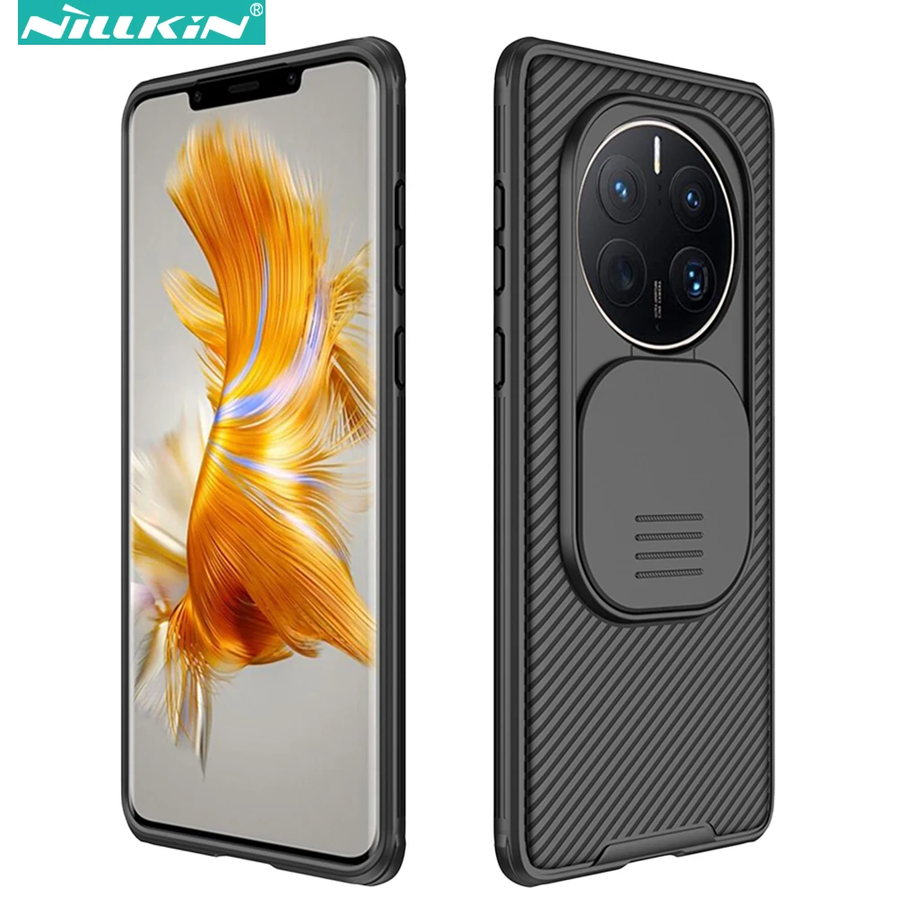 Nillkin Case for Huawei Mate 50 Pro, Premium Upgraded Shockproof Phone Cases with Slide Camera Cover