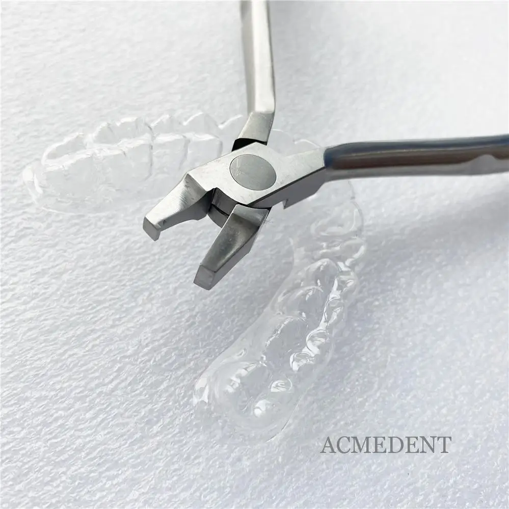 1~10pieces Dental Thermal Forming Plier Horizontal Notch Clear Aligner Vent Level Invisable