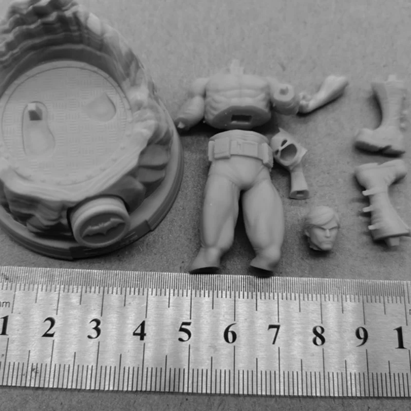 75 mm Superhelden-Harzmodellbausätze im Maßstab 1:24, Figur, Minis Jungenspielzeug, Druckguss, unmontiertes und unbemaltes Hobby-Diorama