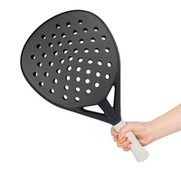 3K/12K Carbon Fiber Professional Tennis Padel Racket for Men Rough Surface with Eva Soft Memory Foam Core for Training 6
