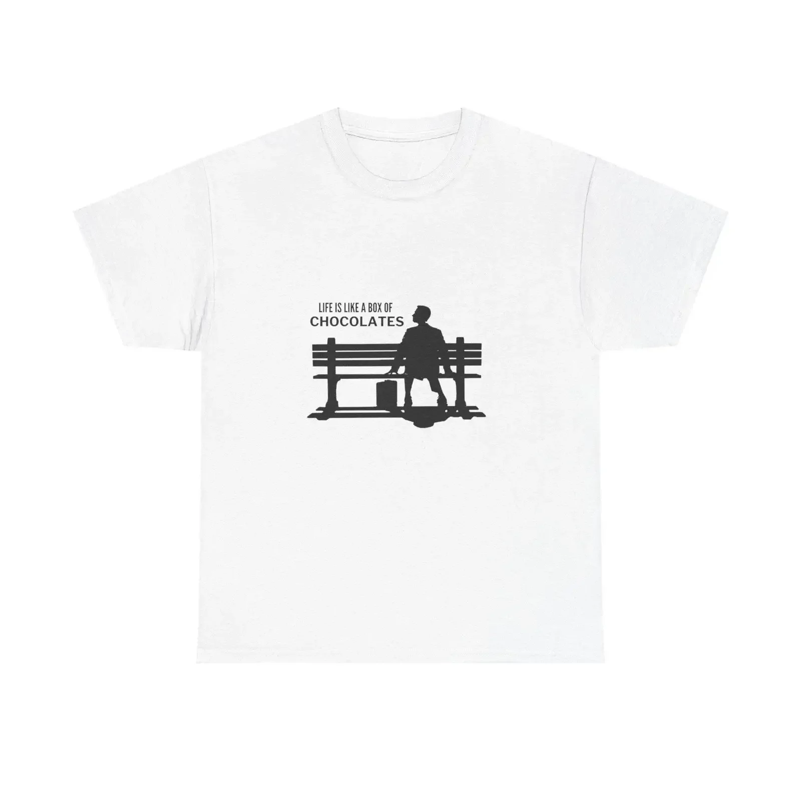 Life is Like a Box of Chocolates Forrest Gump T Shirt vintage Washed Comfortable Stylish Soft Stretched fashion Casual Unisex