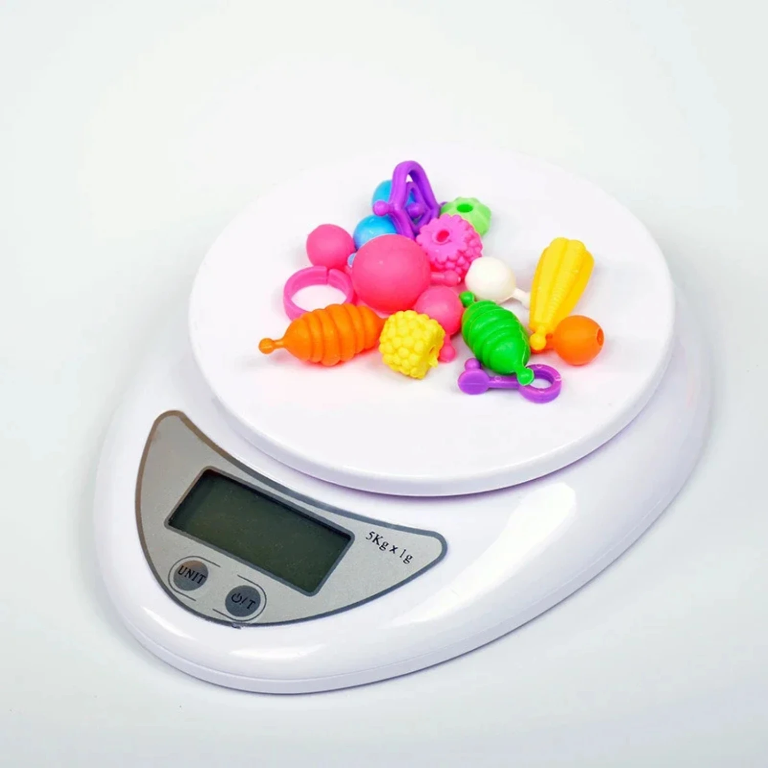 

With tray 5kg Portable LED Digital Scale Scales Food Balance Measuring Weight Kitchen Scales Small Scale Weighing In Grams Scale