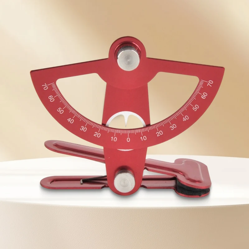 RC Hobby DIY Tool Miracle Anodized Aluminum Throw Meter For RC Model Mayatech Rudder Angle Ruler for Fixed-wing Aircraft Model