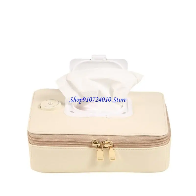 77HD tragbares Baby wischen wärmer mit 3 Temperatureinstellung für sanfte Hautpflege Aluminiumfolie Isolierung Innenraum