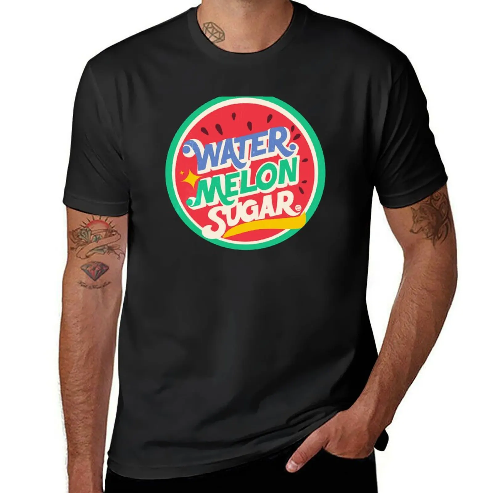 

twinkling watermelon kdrama T-Shirt blanks anime shirt Luxury man t shirt men 100℅ cotton