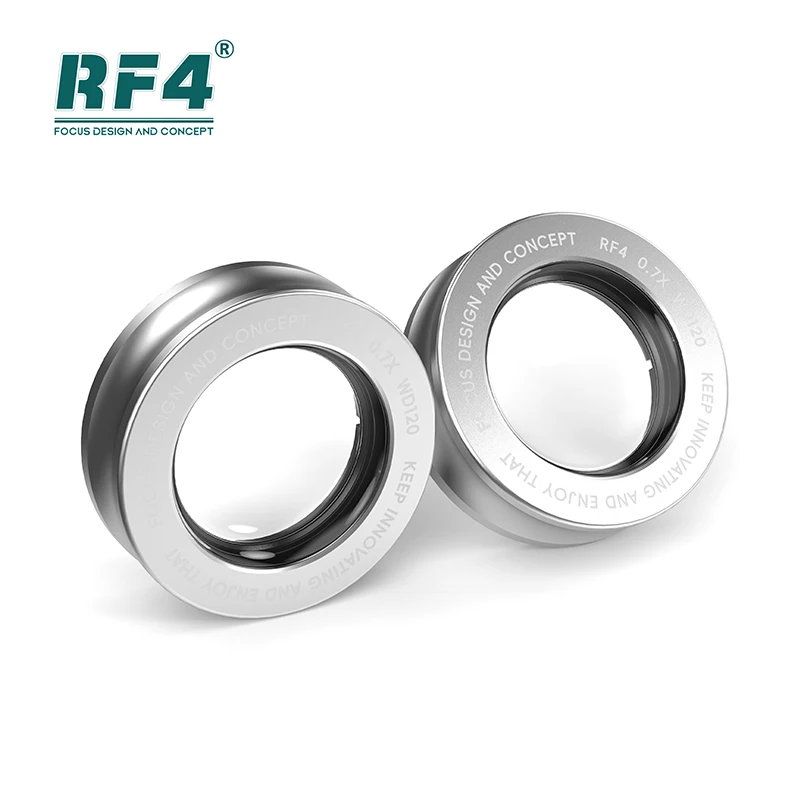 RF4 0.5X 0.7X Microscope Auxiliary Glass Objective  for Mobile Phone PCB Welding Trinocular Stereo Zoom Microscope Glass Lens