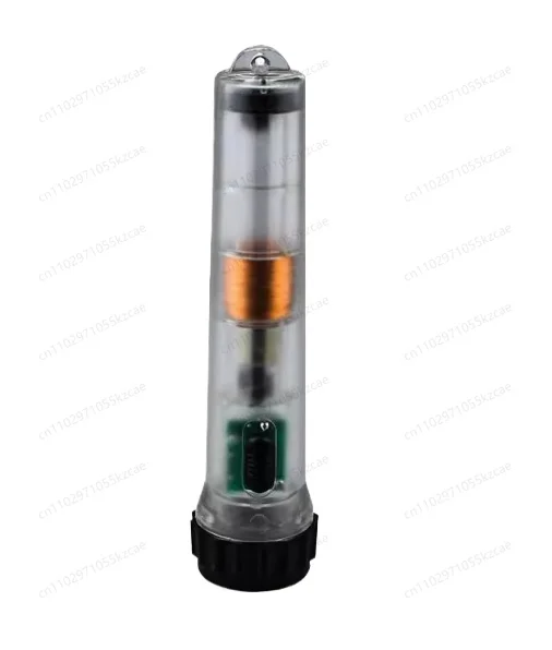 

Manual shaking flashlight charging fa strong magnet spontaneous electric emergency fluorescent transparent.