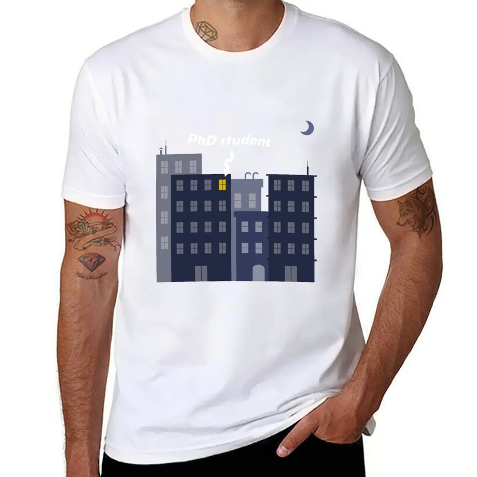 

Phd Student T-Shirt t shirt custom print mens graphic t shirts T-Shirt