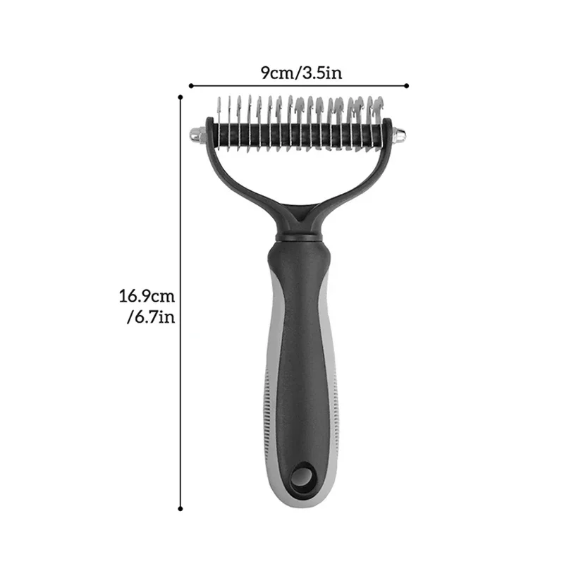 Dog Cat Hair Removal Comb Pet Long Hair Short Hair Pet Grooming Care Brush Trimming Dematting Brush Dog Pet Grooming Equipment