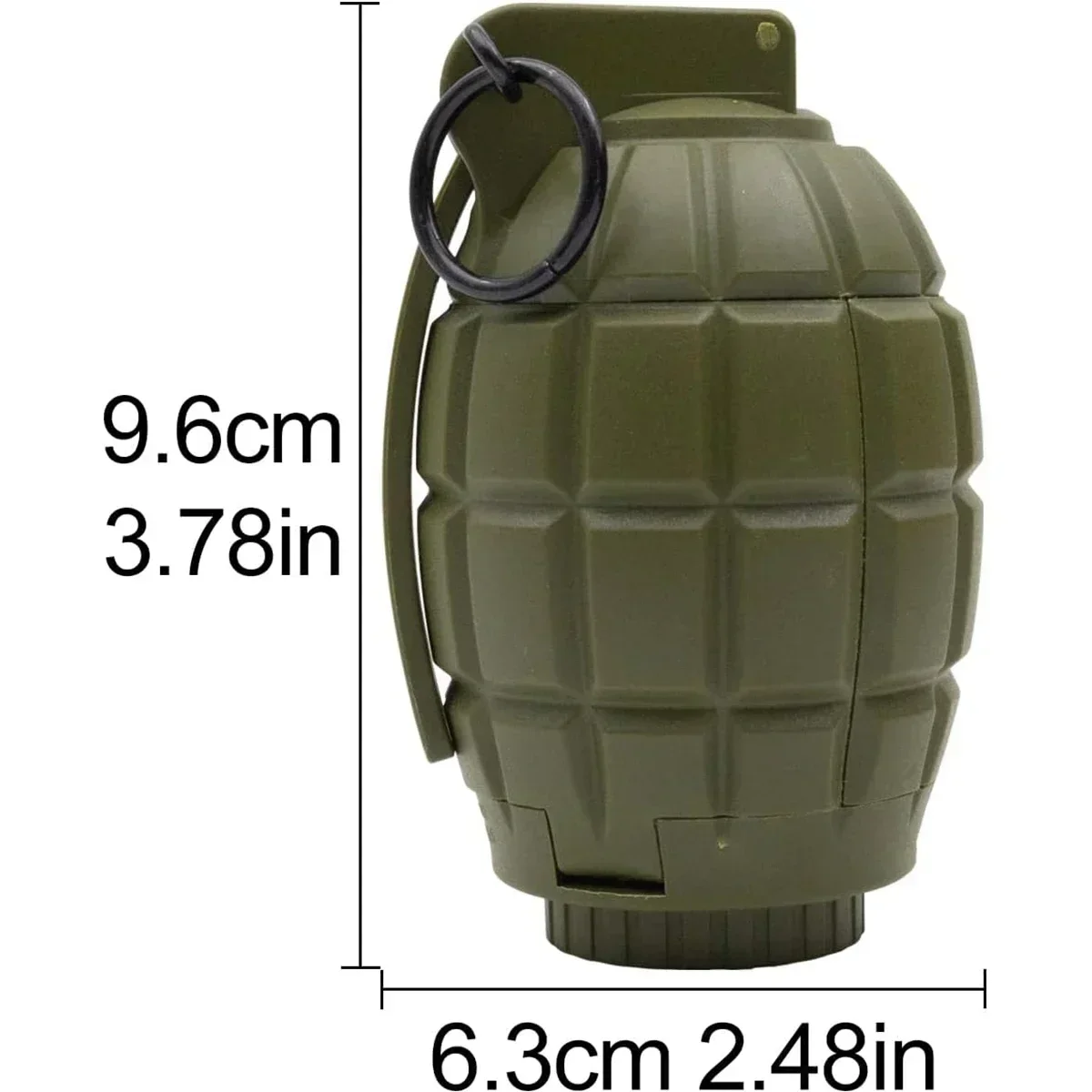 W2PCS MF-36 Hand Grenades Plastic Toy Dummy Grenade Model Tactcial Airsoft Paintball Role Play Prop