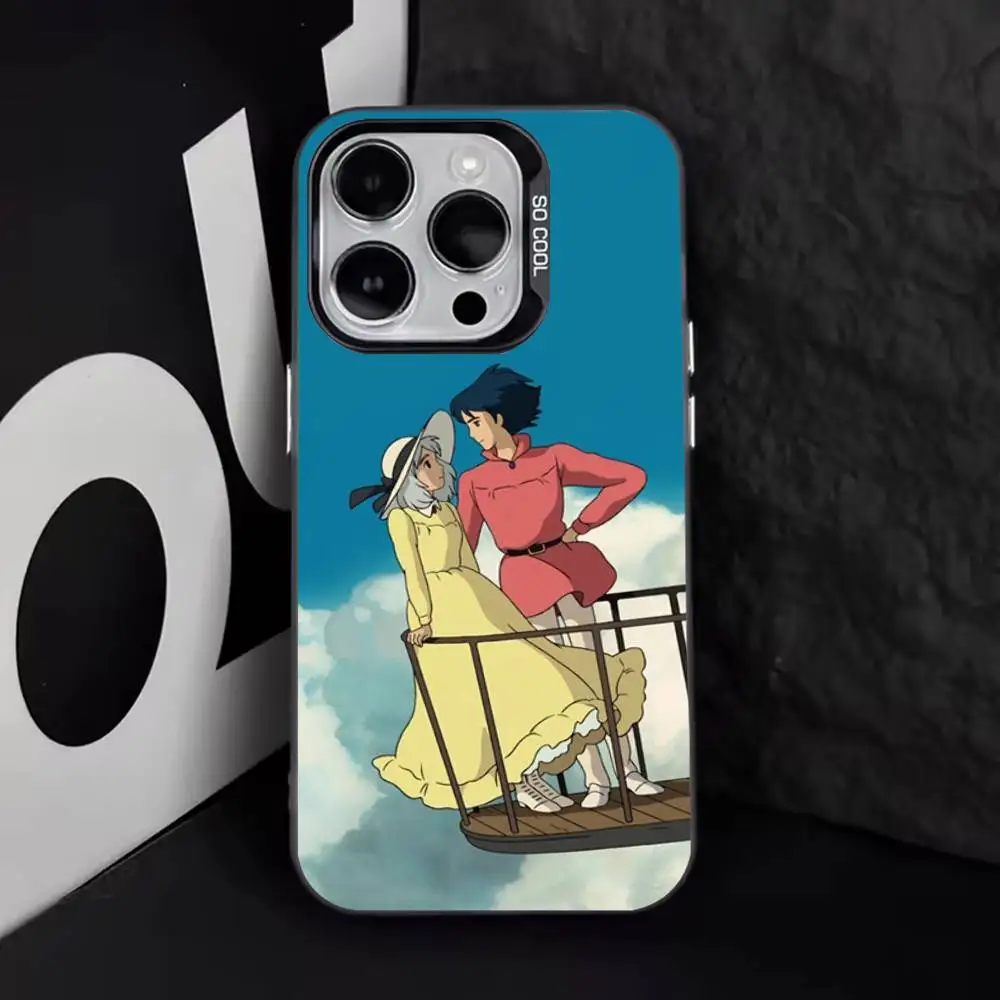 حافظة هاتف H-Howl Anime s-Sophie لهاتف iPhone 17,16,15,14,13,12,11,Pro,Max,Plus,E,Air,غطاء بلاستيكي صغير