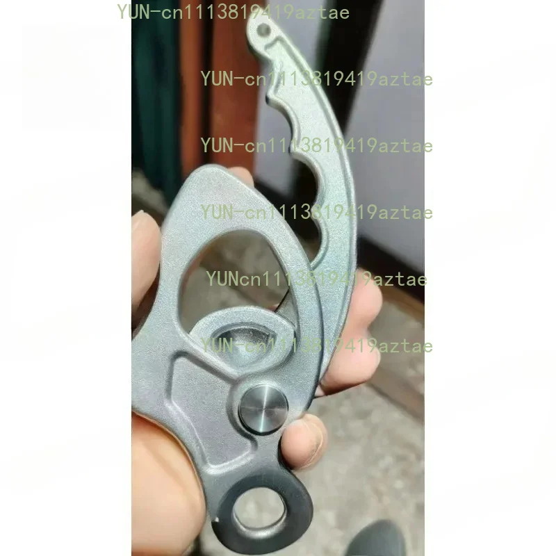 Compact Lightweight Aluminum Rescue Descender for Rock Climbing Rappelling Arborist Work Professional Protection, 1pcs