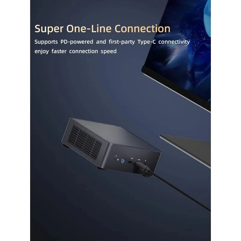 Venus UM790 Pro Mini PC 9 7940HS حتى 5.2 جيجا هرتز مع Radeon 780M، إصدار Barebone بدون ذاكرة الوصول العشوائي وSSD، 4xU