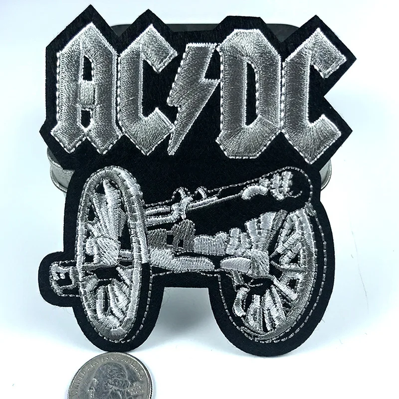 Patch Bordado Termocolante de Tecido com Temas Top Gun, Pistola, Canhão, Caveira, Cowboy, Revólver, Bala, Desenho Animado para Roupas, Sapatos e Chapéus