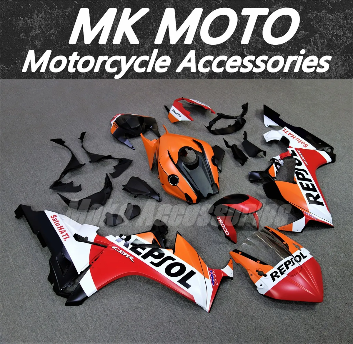 

Fairings Kit Fit For Cbr1000rr 2017 2018 2019 Bodywork Set High Quality ABS Injection Black Red White Orange