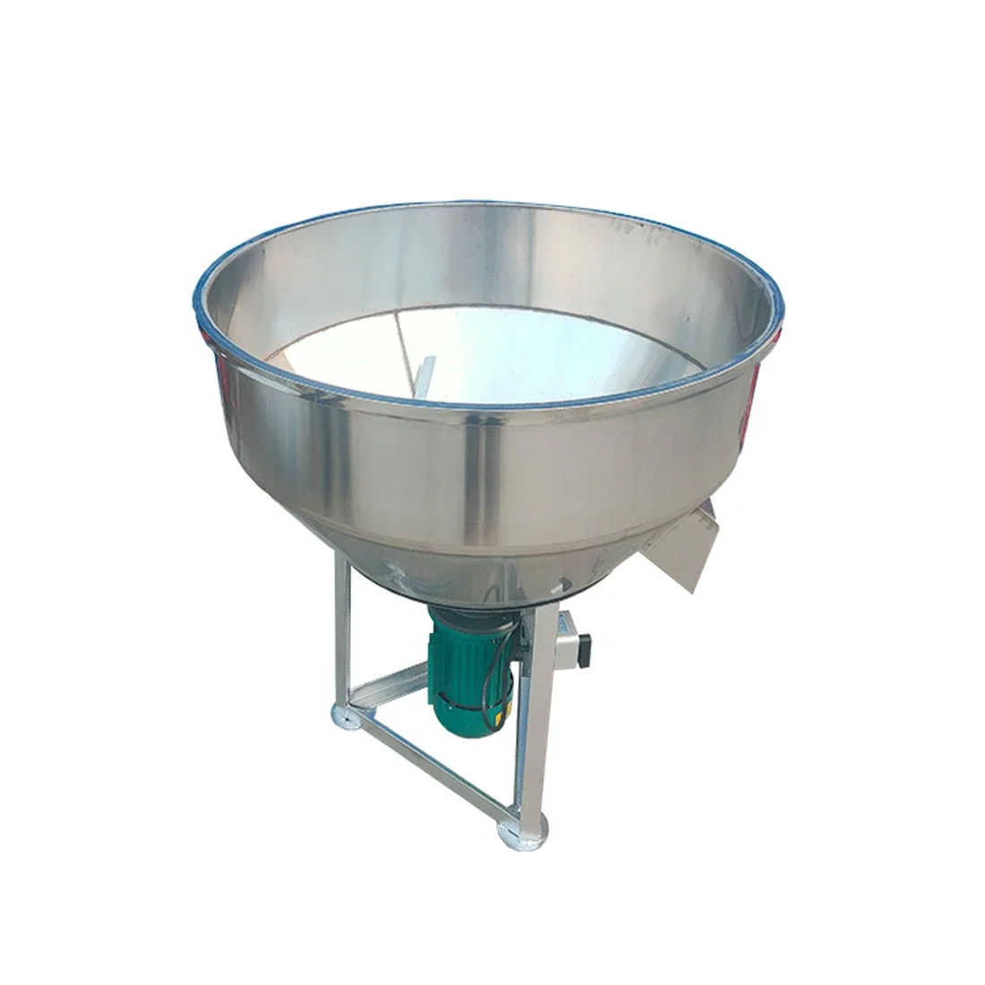 Feed mixer stainless steel small household dry and wet dual-use plastic particle powder farm