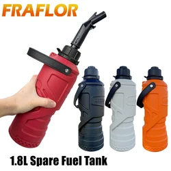 Motorcycle Cup Holder Installed Jerrycan Spare Fuel Tank Water Bucket Gas Can, 1.8L Oil Canister Small Backup Fuel Bottle