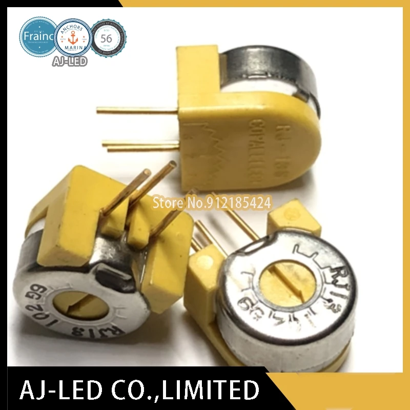 5 قطعة/الوحدة RJ-13S101 100R RJ-13S102 1K RJ-13S500 50R RJ-13S503 50K RJ-13S505 5M