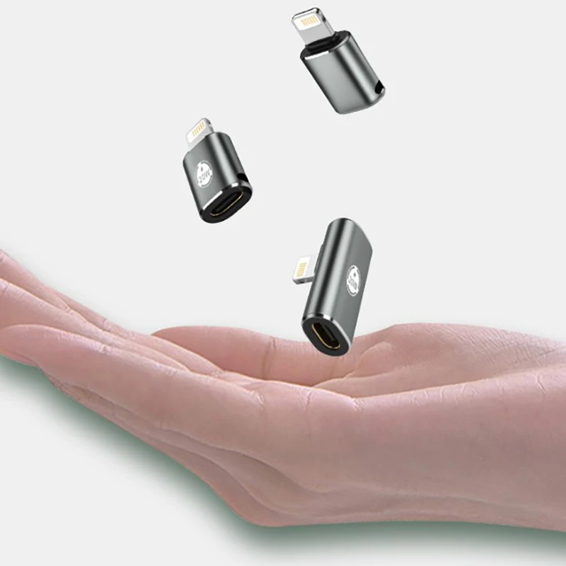 10GBps Type-C/ل Ios محول شحن سريع نقل البيانات تمديد محول للهاتف C إلى C محول