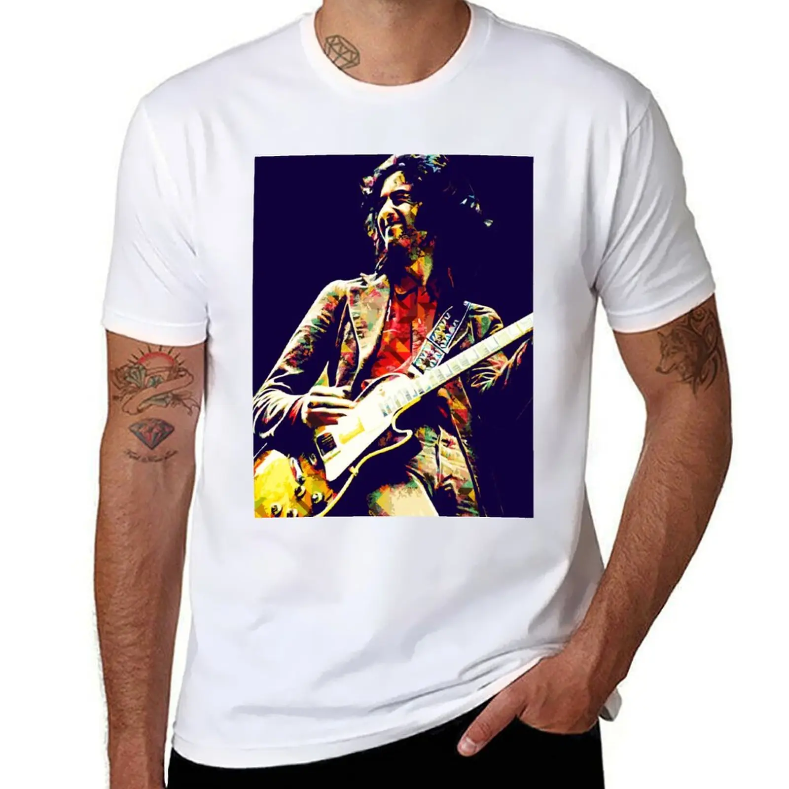 

Jimmy Page T-Shirt man t shirt heavy cotton t shirt man plain g man t shirts for men T-shirt