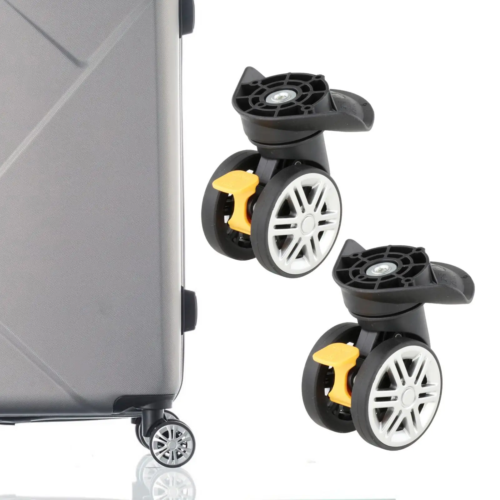 Replacement Luggage Wheels A19 Suitcase Wheels Swivel Casters for Travelling Bag