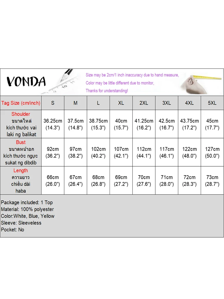 VONDA 한국 셔츠 여성 반팔 프릴 블라우스 2025 패션 버튼 솔리드 컬러 튜닉 탑 캐주얼 우아한 스위트 블라우스
