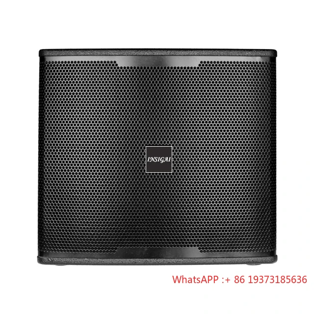 600W/1200W/2400W KP618-18 Inch Subwoofer Speaker For Speech/DJ/Stage Performance professional audio sound equipment