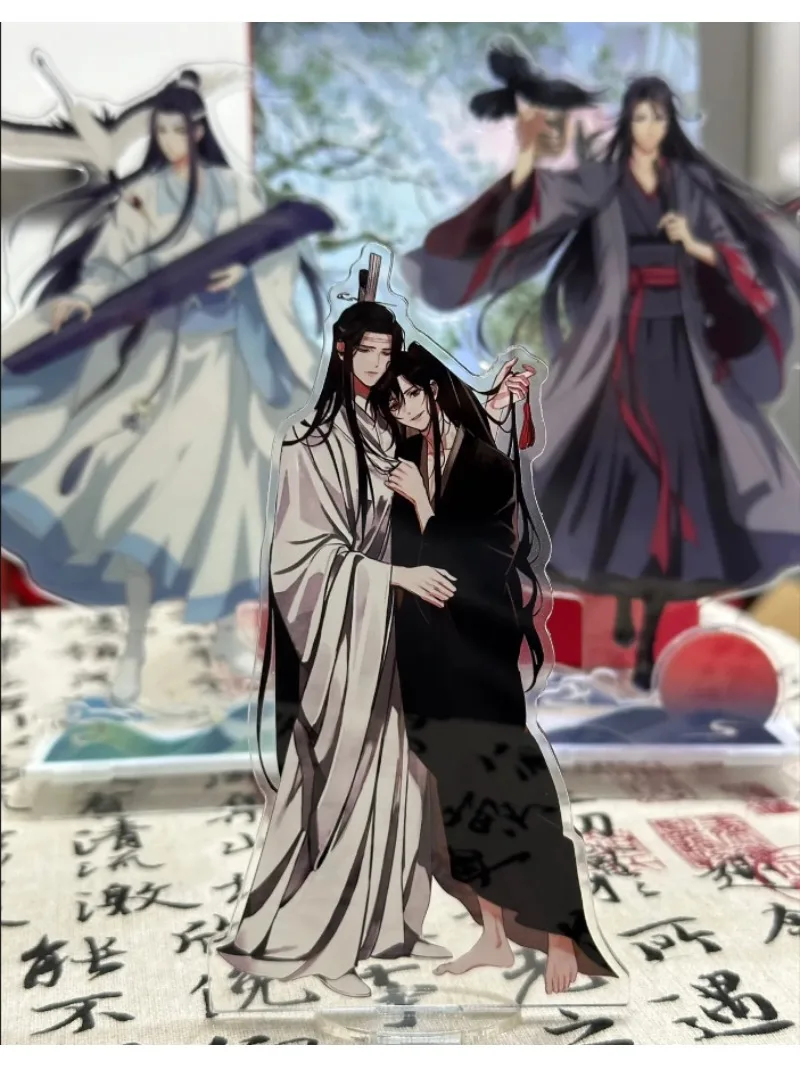 Mo Dao Zu Shi Acrylic Stand Figure Mdzs Lan Wangji and Wei Wuxian Standee Desk Decoration