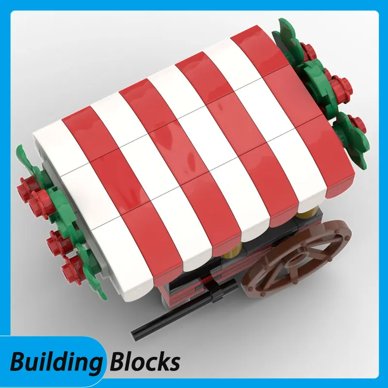 مكعبات بناء الجسيمات الصغيرة المتوفرة MOC-238630 152 قطعة، ألعاب البناء المعماري، نماذج ثلاثية الأبعاد، هدايا، اسم تعليمي DIY