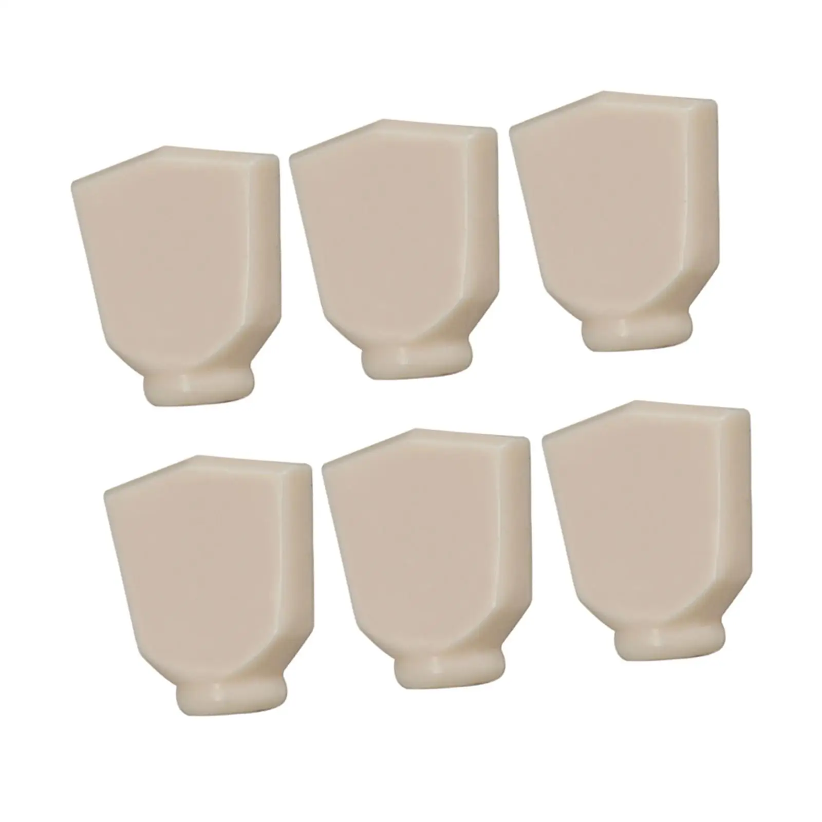 6 Pieces Guitar Tuning Peg Button High Performance Replace Parts Guitar Part Electric Guitar Parts Replacement Professional