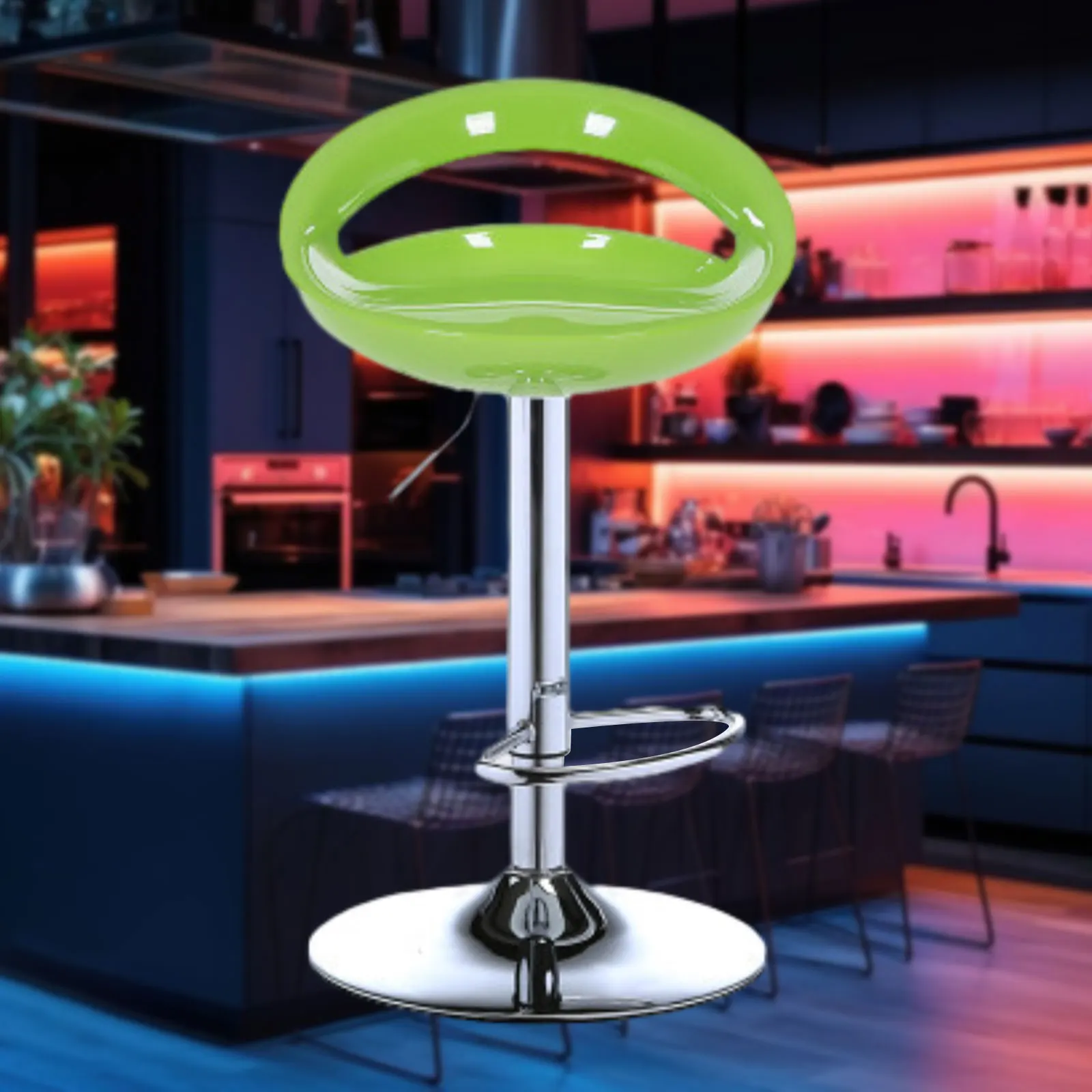 Tabouret de Bar Épais, Durable et Confortable, Accessoire de Remplacement pour Siège de Chaise