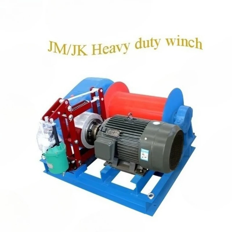 150 Meter Steel Rope Hydraulic Hoist 5ton Dock Pulling Wire Rope Electric Winch With Brake