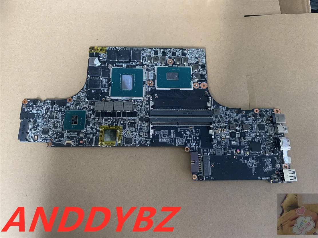 

MS-16K21 VER 2.1 Original For MSI MS-16K2 MS-17B1 GS63VR GS73VR LAPTOP MOTHERBOARD WITH I7-6700HQ AND GTX1060M TESED OK