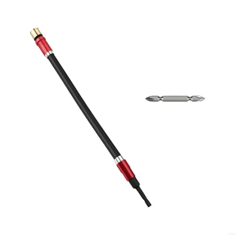 65mm Double Ended Screwdriver Part With Flexible Extension For Angle Drilling In Tight Locations M4YD