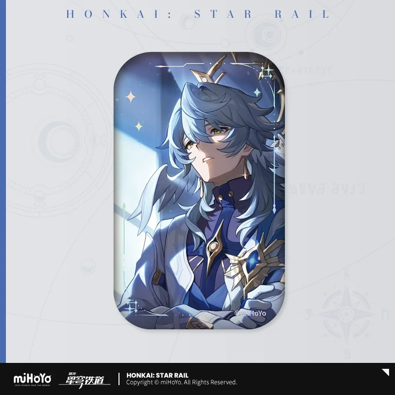 Sunsyea Official Honkai Star Rail Merch From miHoYo Sunday Series Badge Keychain Acrylic Stand Ornament Colored Board