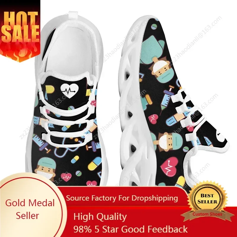 

Doctor's Sandals Women Summer Soft Eva Sole Medical 3D Printed Male Shoes Outdoor Classic Leisure Jogging Shoes