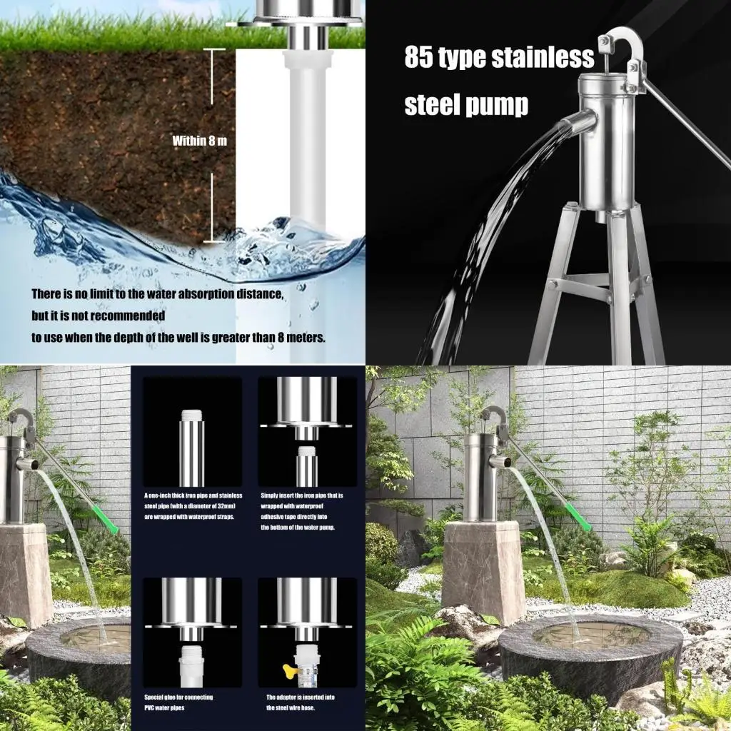 

652F Энергоэффективный насос ручного водяного насоса для экстракции подземных вод двора