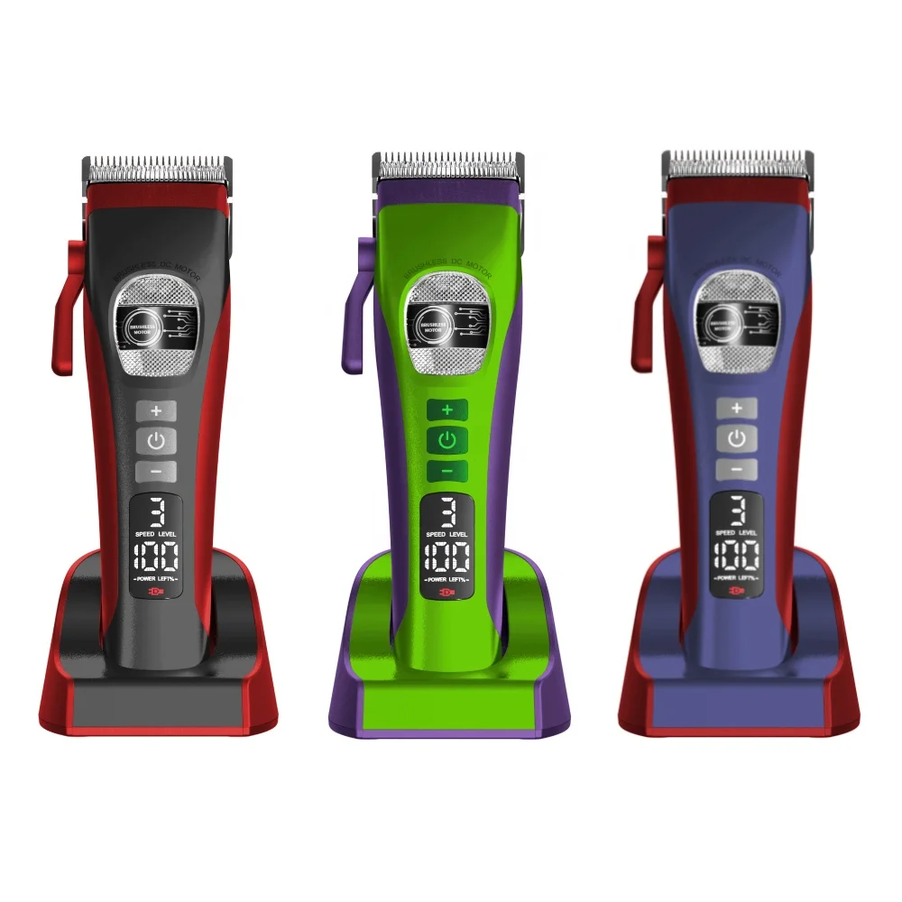 High Speed Hair Clipper Set 8000rpm Brushless Motor Maquina De Pelo Electric Hair Clipper for Barber Men