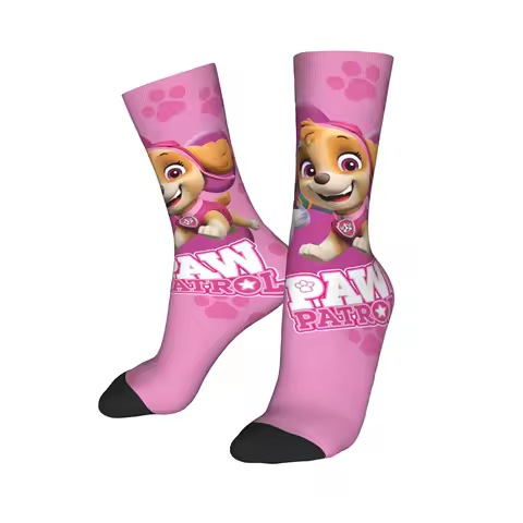 Funny Patrol Dog Cartoon Socks Merch For Men Women Soccer Socks Soft Best Gift Idea