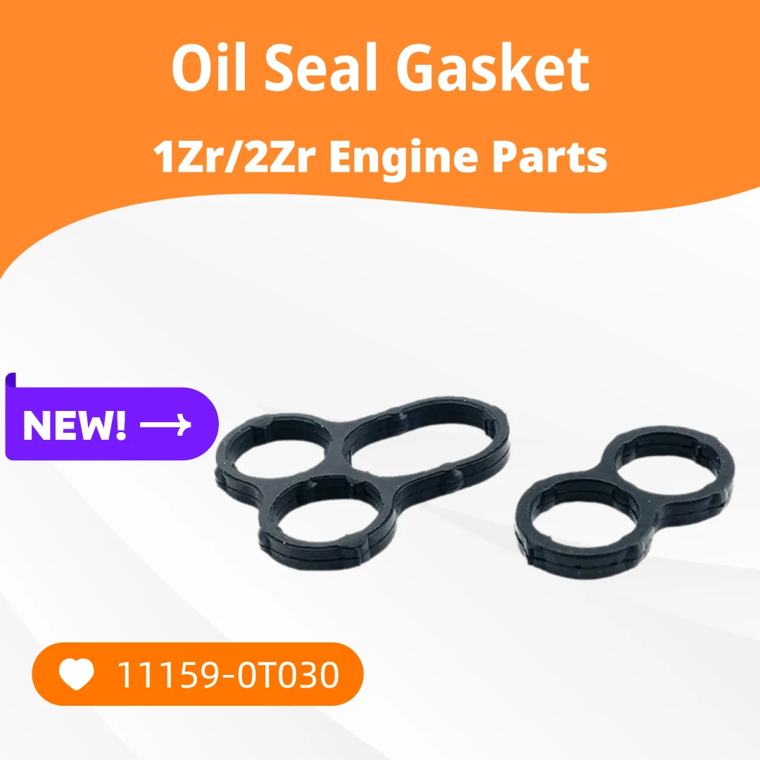 Car Camshaft Bearing Cover Oil Hole Gasket 1ZR/2ZR Engine 11159-0T030 11159-37010 for Toyota 1.6 Corolla 1.8 2007- VIOS COROLLA