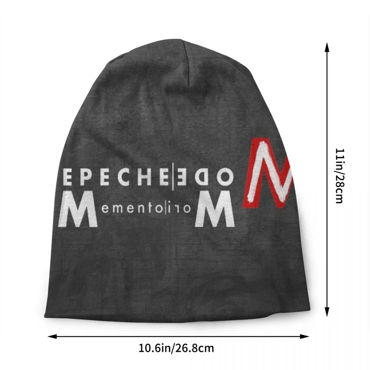 Depeche Cool Mode Electronic Rock Band Skullies Beanies Caps Winter Warm Knitting Hat Women Adult Bonnet Hats Outdoor Ski Cap