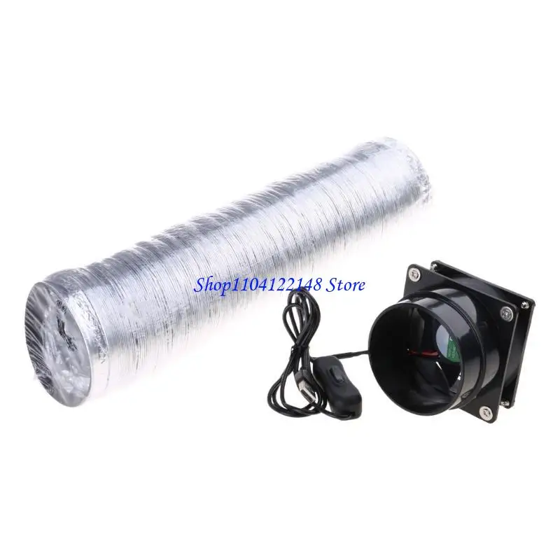 P9FA USB Powered ESD Fume Extractor with 1/3/6M Duct Pipe and Switch for Ventilation