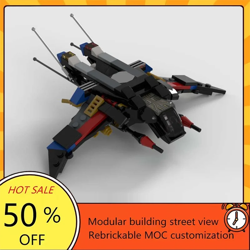 

Набор из 248 деталей: Популярная модель космического корабля из фильма «Звездные войны», конструктор MOC, модульные технологичные блоки, подарок на праздник, игрушка для сборки, детский набор