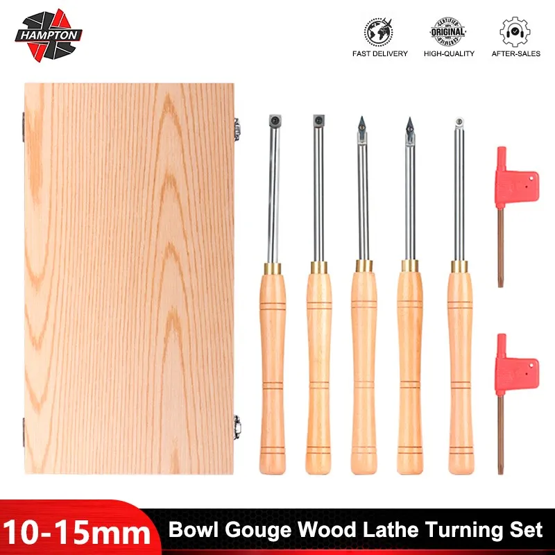 10-15MM Bowl Gouge Wood Lathe Turning Set for Woodworking Tools Wood Workring Hand Tool Turning Tools