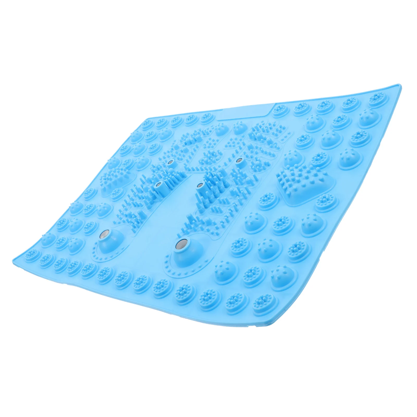 

Acupressure Plate Running Mat Feet Massage Pad Blue Portable Massager Tpe Foot Pad Magnetic Tool Relief Footboard