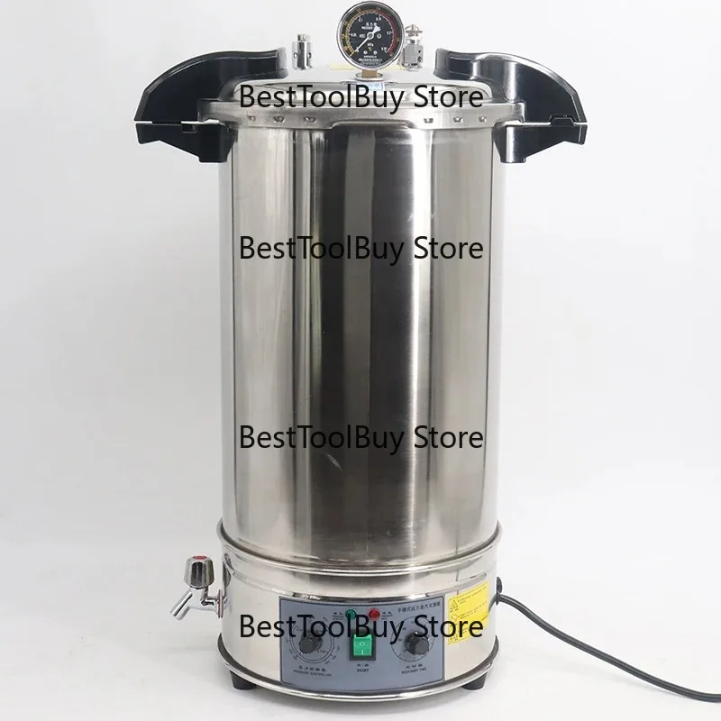 Open Autoclave Steam Sterilizer With 304 Stainless Steel For Instruments