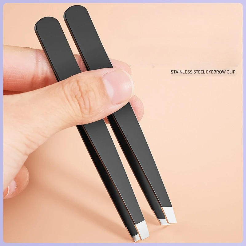 

Professional Eyebrow Tweezers Kit, Precision Slant Tip Tweezers for Facial Hair, Brows & Beauty