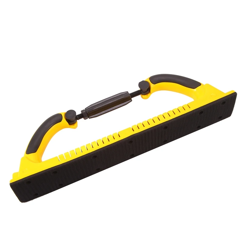 Raboteuse à main pour cendres de mastic de voiture, 70x400mm, papier de verre rectangulaire sous vide, outil de meulage de cendres