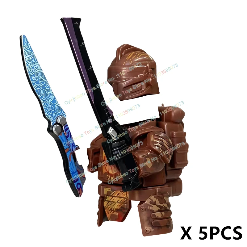 Dr23 dr24 dr25 moc armadura pesada cavaleiro figura de ação armas acessórios tijolos criativos modelos brinquedos para crianças presentes natal